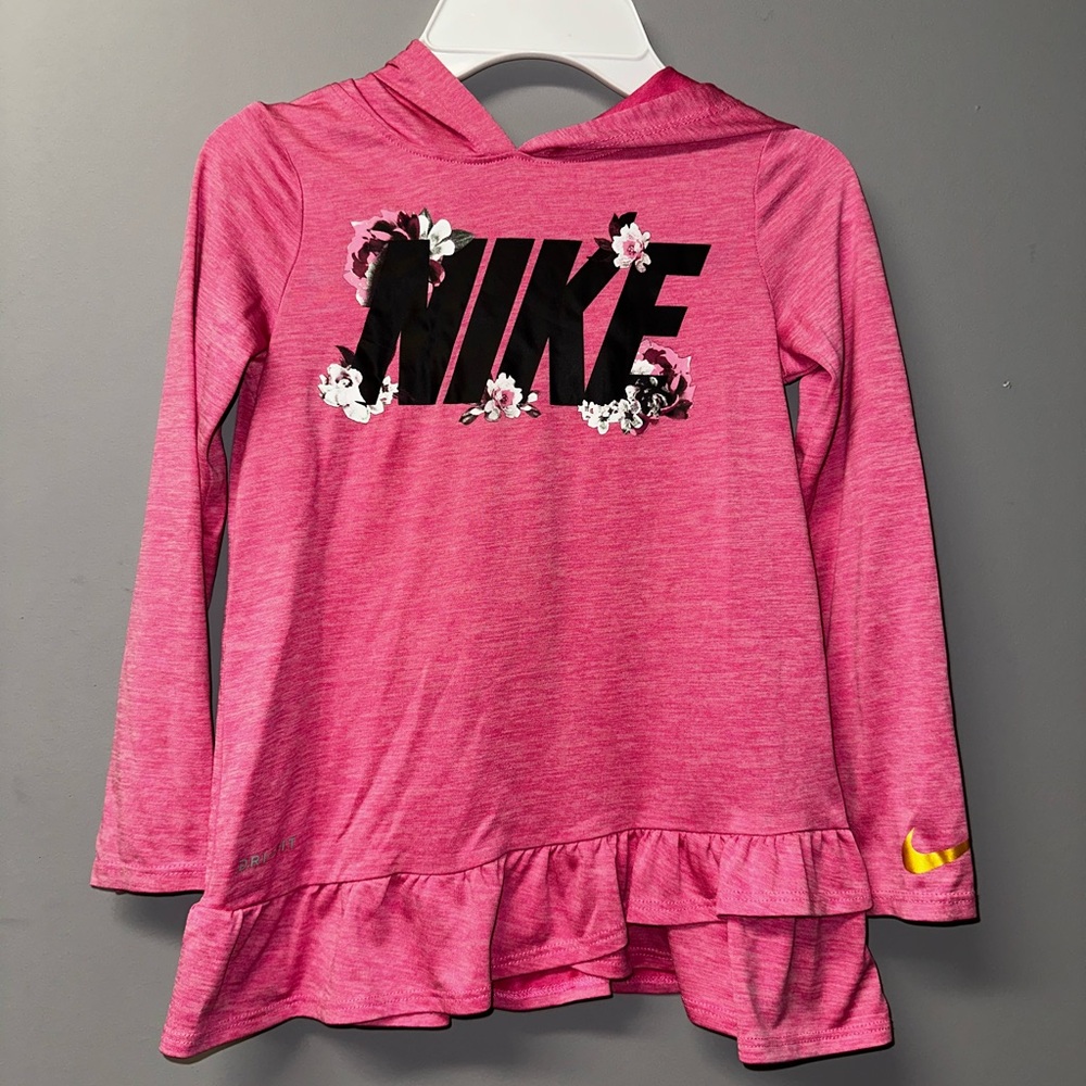 Girls Nike Ruffle Pullover
